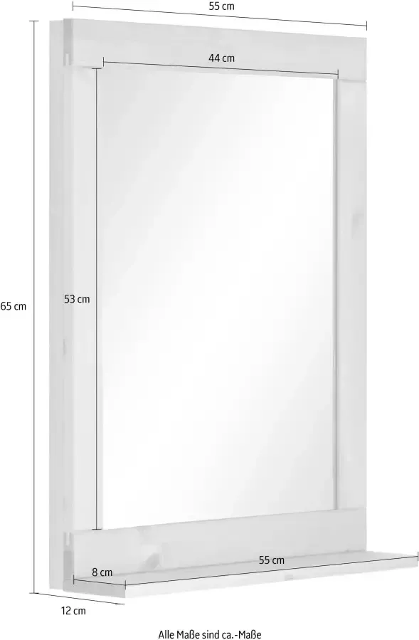 Home affaire Badspiegel Olso met plank - Foto 6