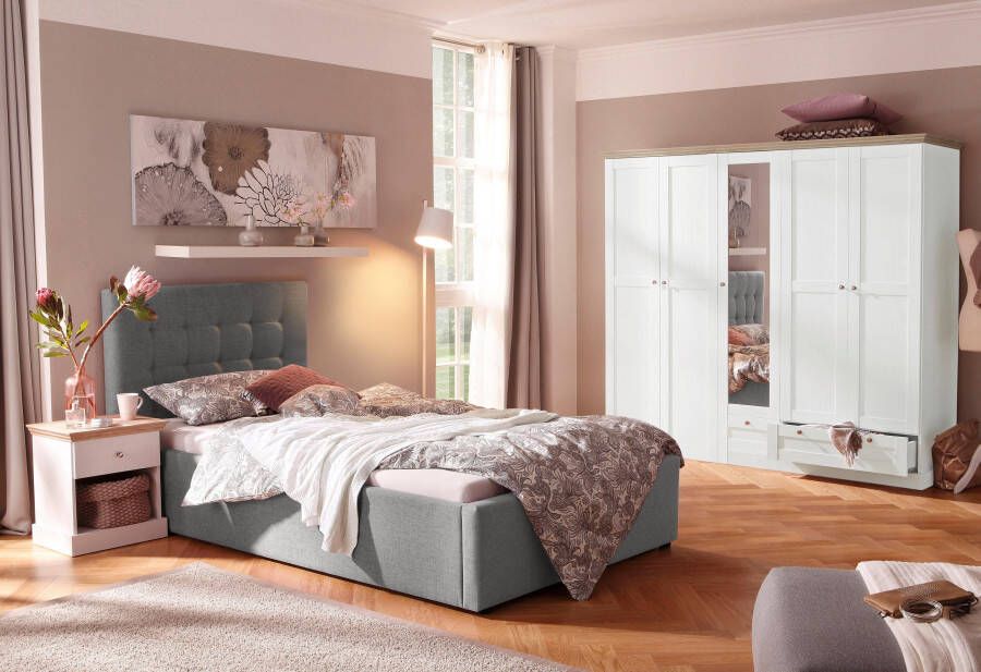 Home affaire Gestoffeerd bed Hamar knoopstiksels in het hoofdeinde tot 250 KG belastbaar - Foto 7