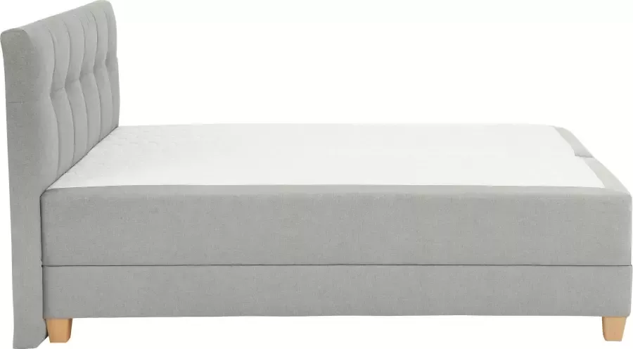 Home affaire Boxspring Lonrai in hardheid h2 & h3 en xxl extra lang 220 cm ter keuze incl. topmatras - Foto 9