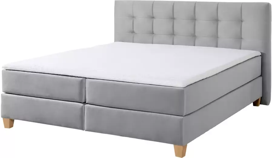 Home affaire Boxspring Moulay incl. topmatras in extra lang 220 cm 3 hardheden ook in h4 - Foto 5