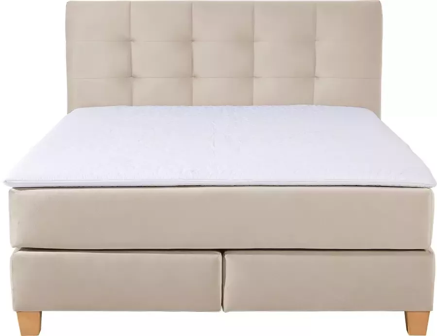 Home affaire Boxspring Moulay incl. topmatras in extra lang 220 cm 3 hardheden ook in h4 - Foto 2
