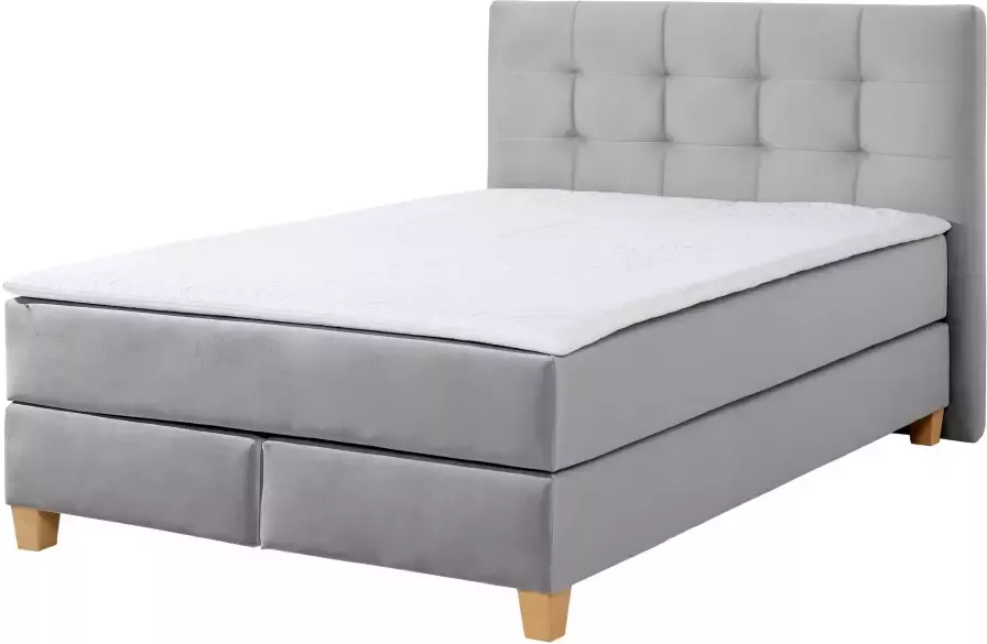 Home affaire Boxspring Moulay incl. topmatras in extra lang 220 cm 3 hardheden ook in h4 - Foto 5