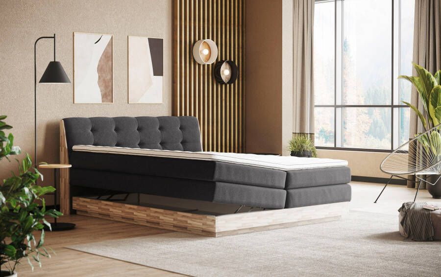 Home affaire Boxspring Naome Boxspring bed inclusief matrastopper - Foto 3