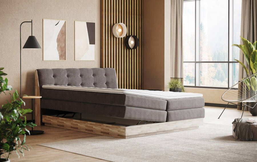 Home affaire Boxspring Naome Boxspring bed inclusief matrastopper - Foto 3