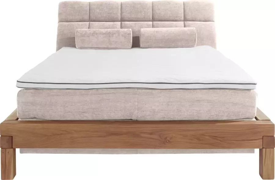 Home affaire Boxspring Villads Ligoppervlak: 160x200 cm van balkeiken inside-boxspringonderbouw - Foto 6