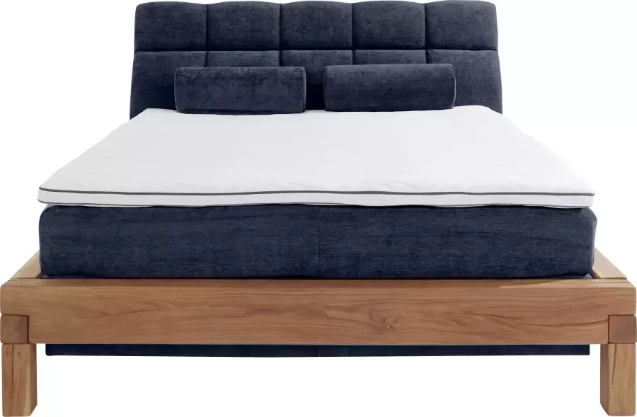 Home affaire Boxspring Villads Ligoppervlak: 160x200 cm van balkeiken inside-boxspringonderbouw - Foto 5