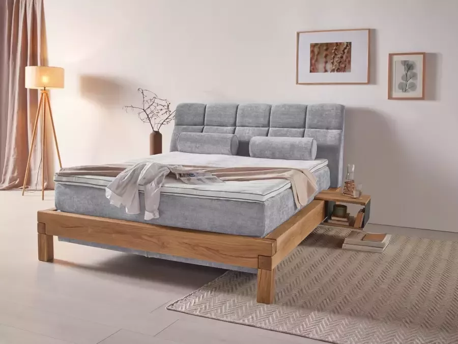 Home affaire Boxspring Villads Ligoppervlak: 160x200 cm van balkeiken inside-boxspringonderbouw - Foto 3