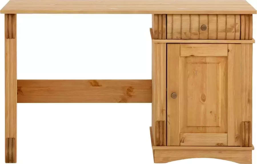 Home affaire Bureau Teresa Massief houten tafel in landhuisstijl - Foto 6