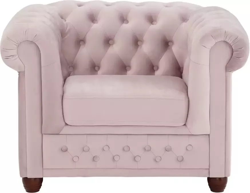 Home affaire Chesterfield-fauteuil New Castle hoogwaardige capitonnage bxdxh: 104x86x72 cm - Foto 4