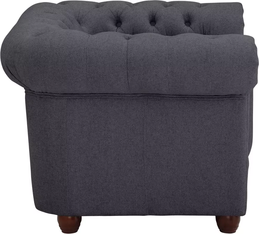 Home affaire Chesterfield-fauteuil New Castle hoogwaardige capitonnage bxdxh: 104x86x72 cm