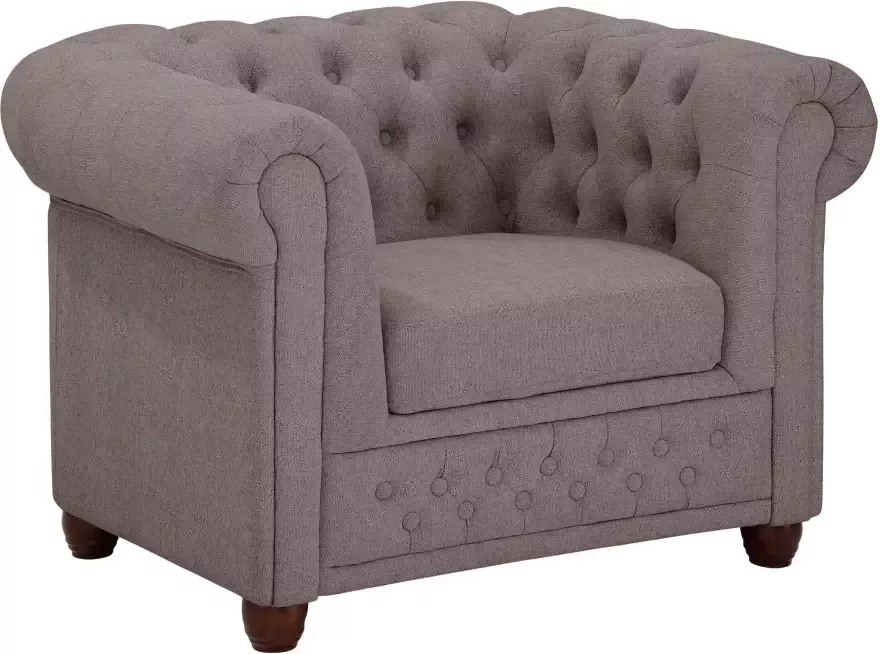 Home affaire Chesterfield-fauteuil New Castle Sessel hoogwaardige capitonnage bxdxh: 104x86x72 cm - Foto 4