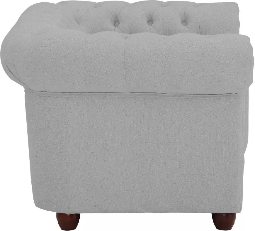 Home affaire Chesterfield-fauteuil New Castle Sessel hoogwaardige capitonnage bxdxh: 104x86x72 cm