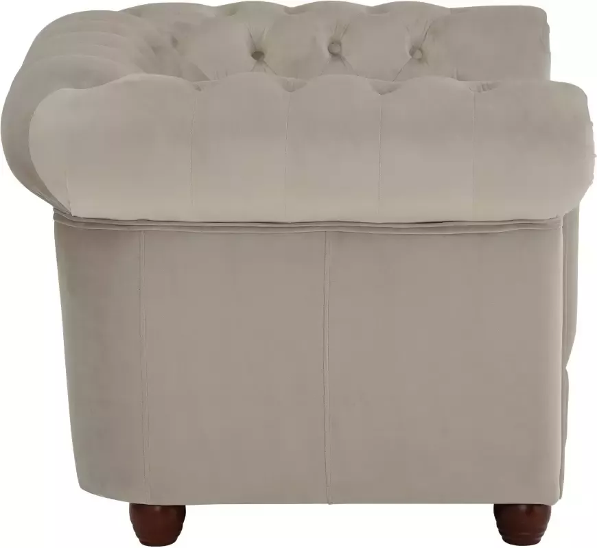Home affaire Chesterfield-fauteuil New Castle Sessel hoogwaardige capitonnage bxdxh: 104x86x72 cm