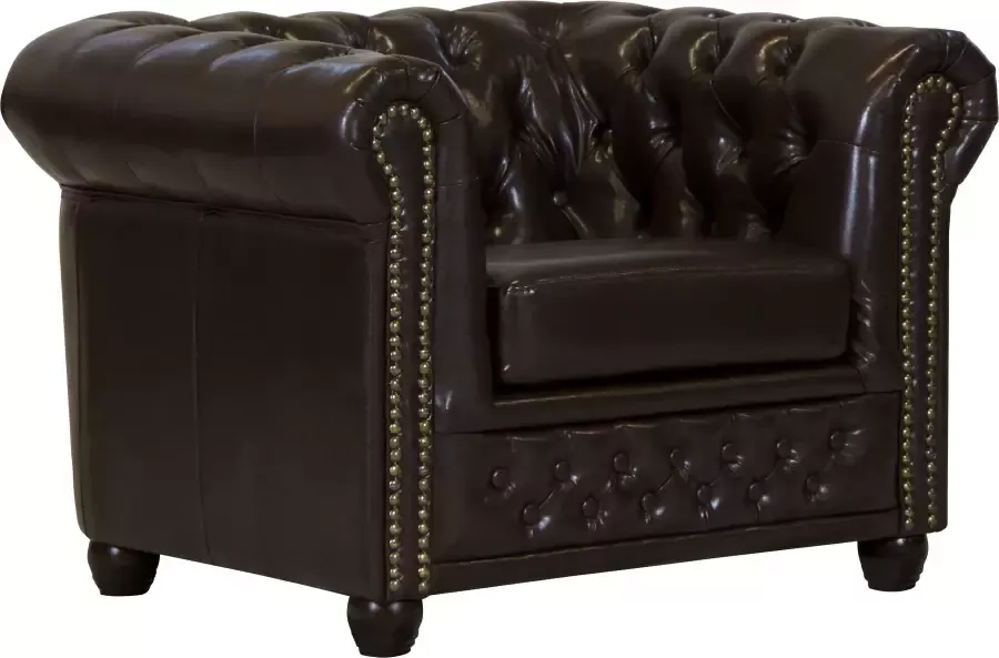 Home affaire Chesterfield-fauteuil Rysum geschikt voor de "rysum" serie b d h: 94 86 72 cm - Foto 4