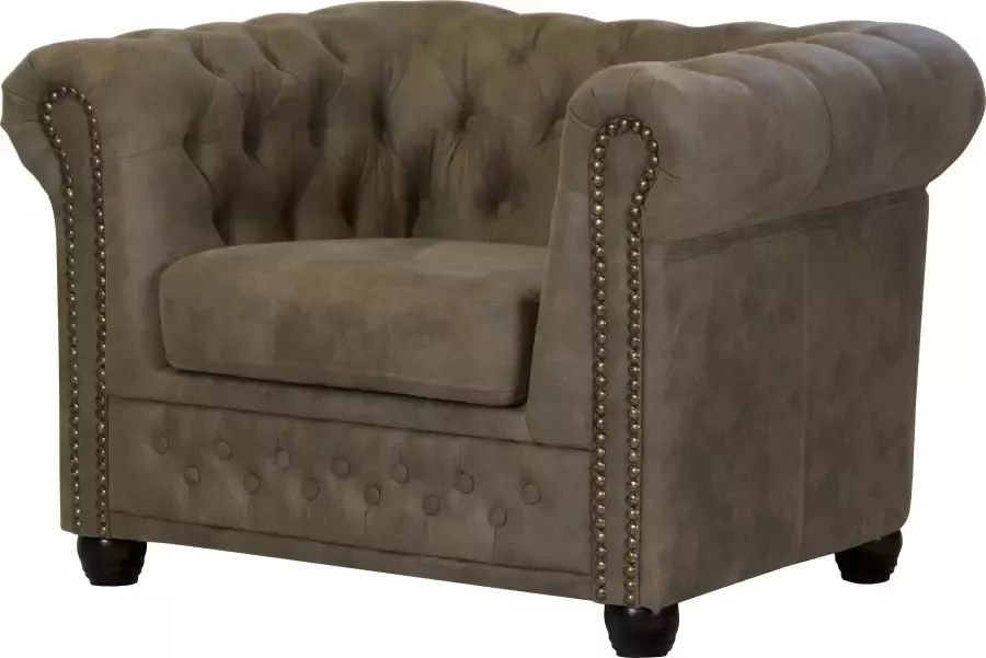 Home affaire Chesterfield-fauteuil Rysum geschikt voor de "rysum" serie b d h: 94 86 72 cm - Foto 4