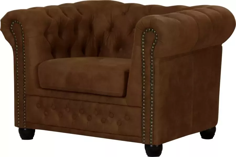 Home affaire Chesterfield-fauteuil Rysum geschikt voor de "rysum" serie b d h: 94 86 72 cm - Foto 4