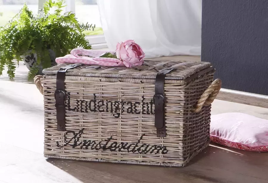 Home affaire Dekenkist met opbergruimte en print - Foto 5