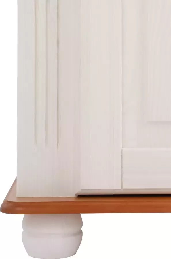 Home affaire Dressoir ADELE 3-deurs breedte 130 cm van massief grenen - Foto 6