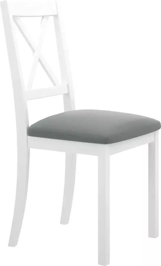 Home affaire Eethoek Aldo Olivia bestaand uit eettafel aldo breedte 120 cm en 4 stoelen olivia (set 5-delig) - Foto 2