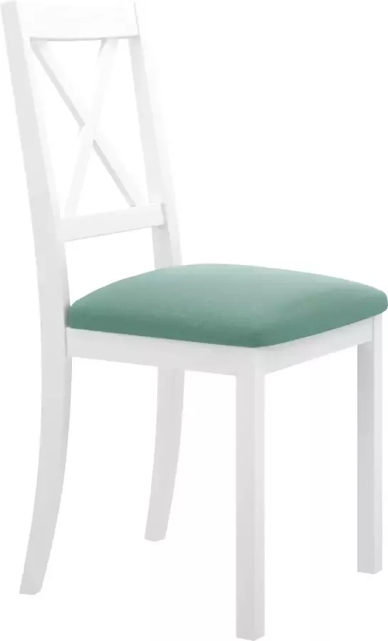 Home affaire Eethoek Aldo Olivia bestaand uit eettafel aldo breedte 120 cm en 4 stoelen olivia (set 5-delig) - Foto 1