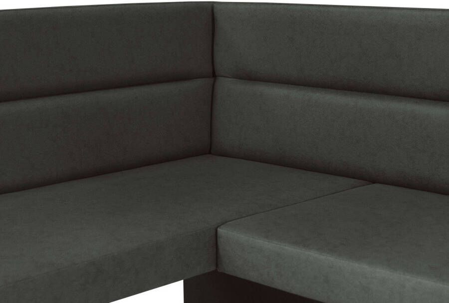 Home affaire Eethoek Laros zitgroep hoekbank stoelen tafel perfect voor keuken eetkamer woonkamer bestseller (set 4-delig) - Foto 2