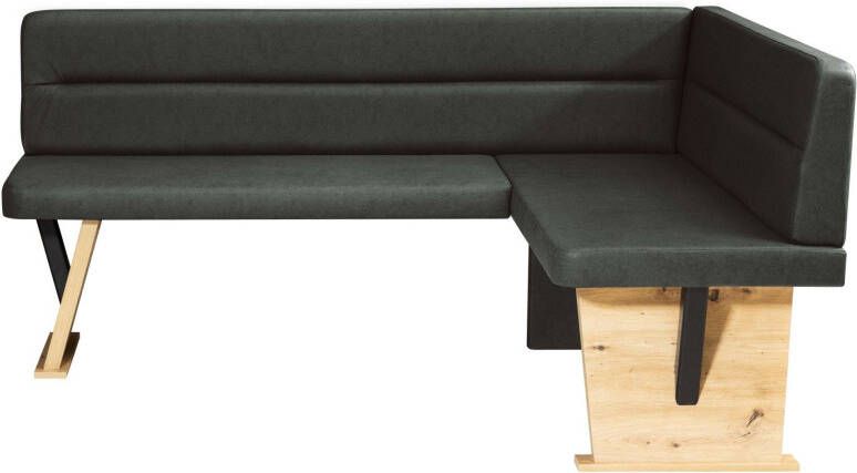 Home affaire Eethoek Laros zitgroep hoekbank stoelen tafel perfect voor keuken eetkamer woonkamer bestseller (set 4-delig) - Foto 9