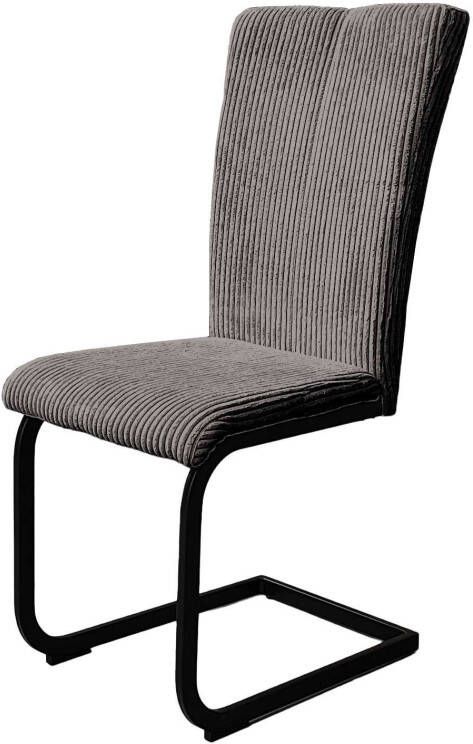 Home affaire Eethoek Oliver Hoekbank met golfvering in de zitting tafel massief eiken (set 4-delig) - Foto 7