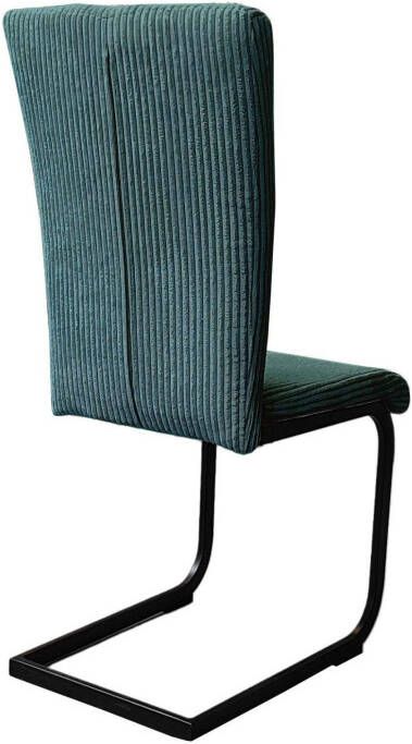 Home affaire Eethoek Oliver Hoekbank met golfvering in de zitting tafel massief eiken (set 4-delig) - Foto 13