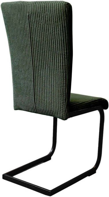 Home affaire Eethoek Oliver Hoekbank met golfvering in de zitting tafel massief eiken (set 4-delig) - Foto 12