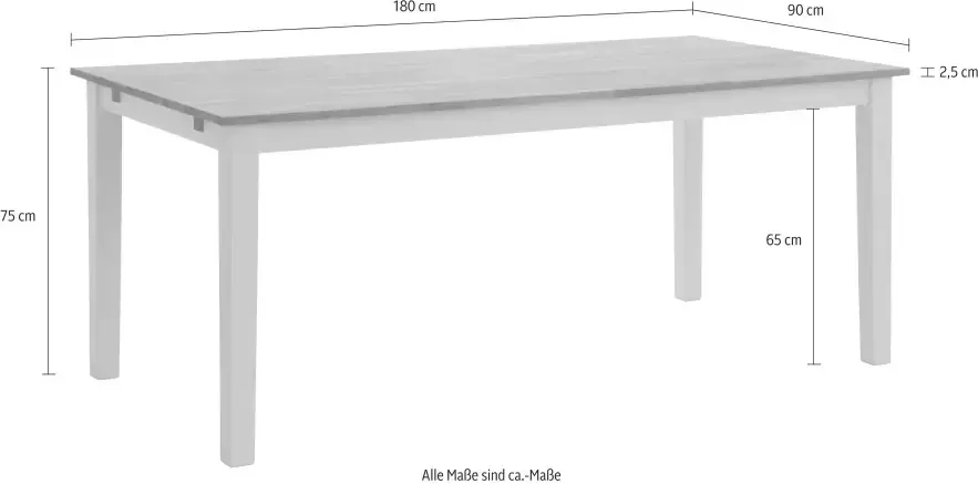 Home affaire Eettafel Samba - Foto 2