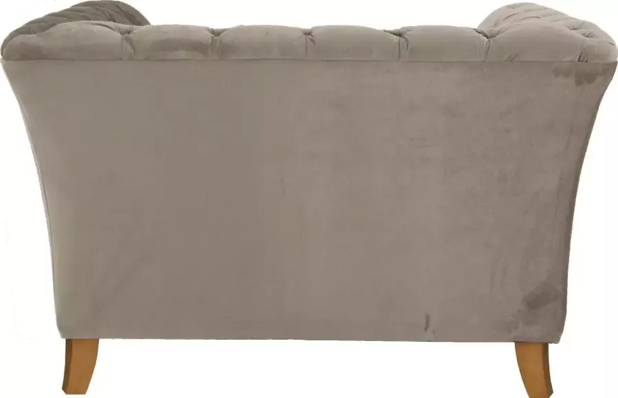 Home affaire Fauteuil Newport moderne Chesterfield met capitonnage achter opstaande naad en fijne armleuningen - Foto 4