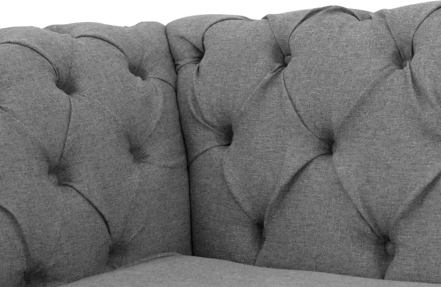 Home affaire Fauteuil Newport moderne Chesterfield met capitonnage achter opstaande naad en fijne armleuningen - Foto 3