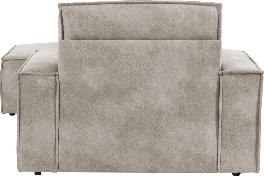 Home affaire Fauteuil Sherwood Loveseat en hocker als set passend bij de bekleding-serie SHERWOOD - Foto 8