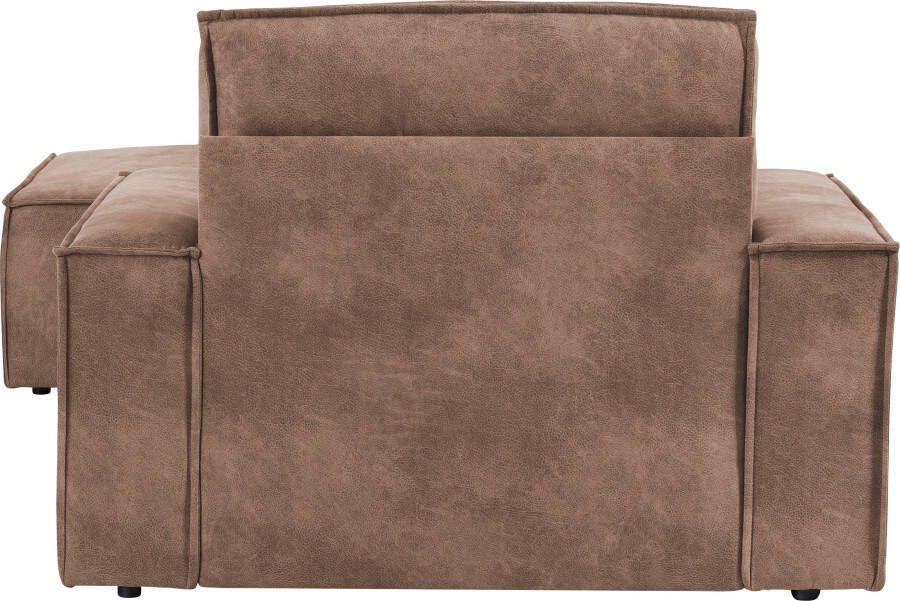 Home affaire Fauteuil Sherwood Loveseat en hocker als set passend bij de bekleding-serie SHERWOOD - Foto 8