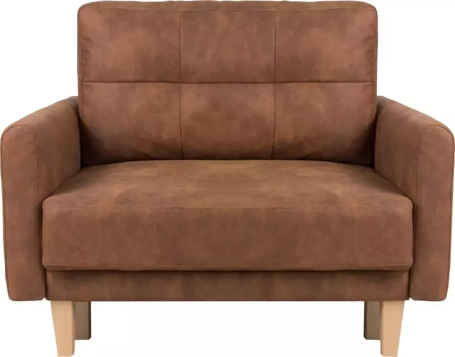 Home affaire Fauteuil Triplo met quilten in het rugkussen