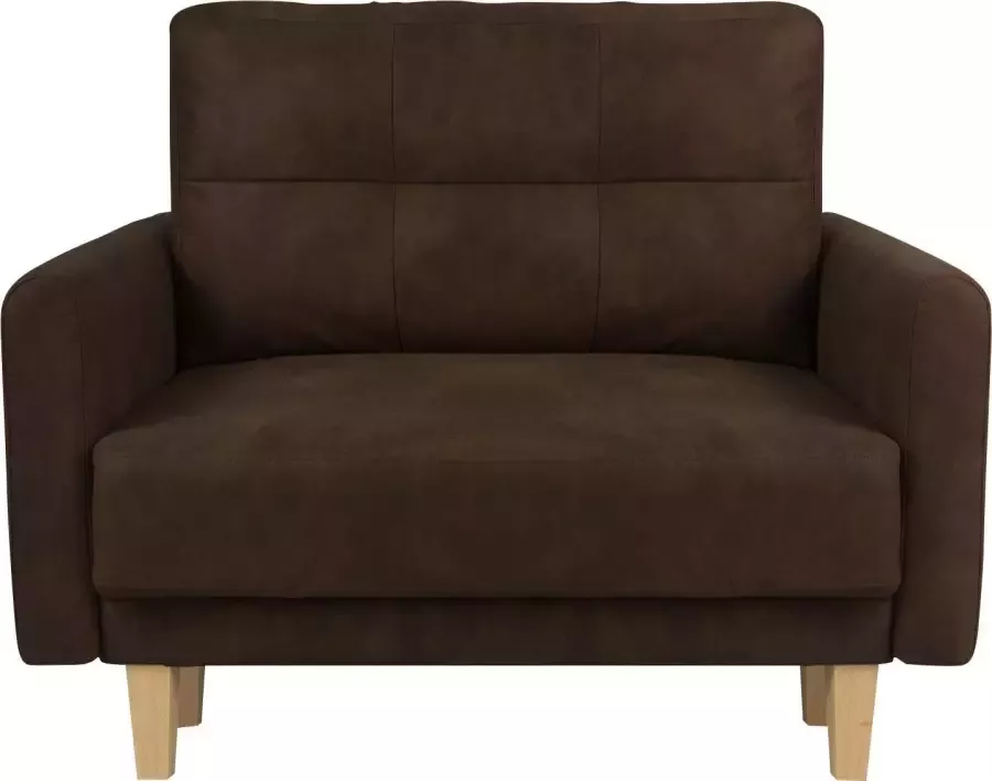 Home affaire Fauteuil Triplo met quilten in het rugkussen