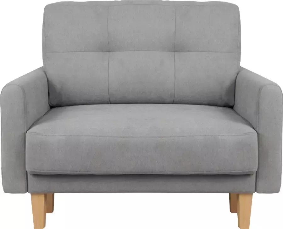 Home affaire Fauteuil Triplo met quilten in het rugkussen