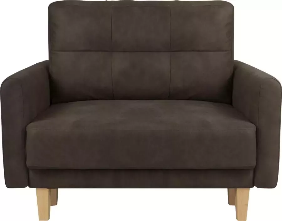 Home affaire Fauteuil Triplo met quilten in het rugkussen