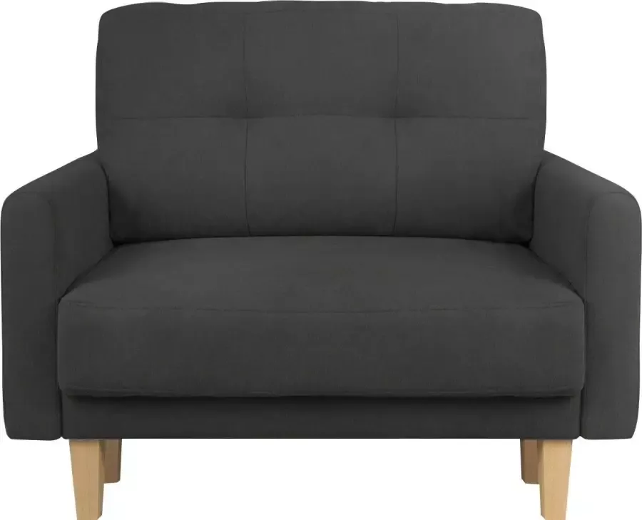 Home affaire Fauteuil Triplo met quilten in het rugkussen