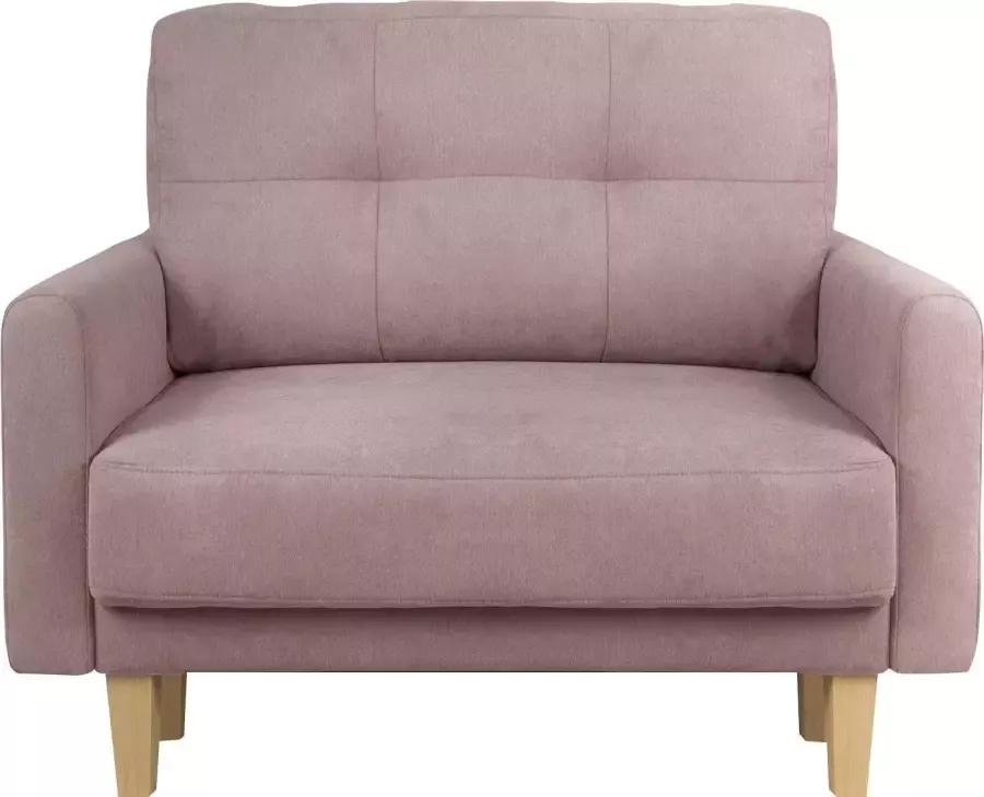 Home affaire Fauteuil Triplo met quilten in het rugkussen