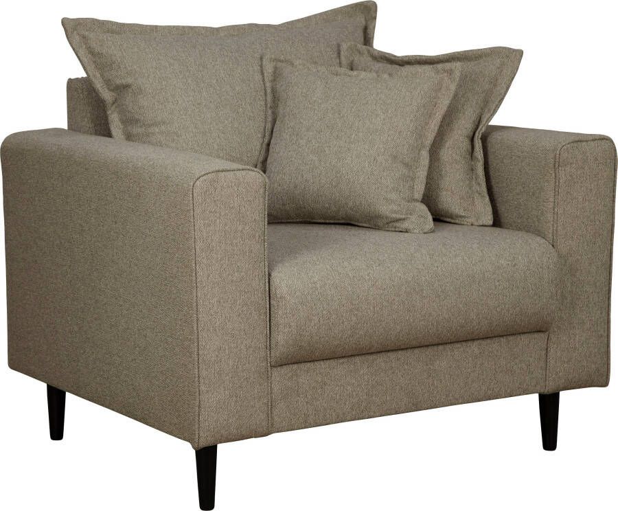 Home affaire Fauteuil VEYRAS incl. kussen met bies los rugkussen b d h: 95 84 76 cm - Foto 3