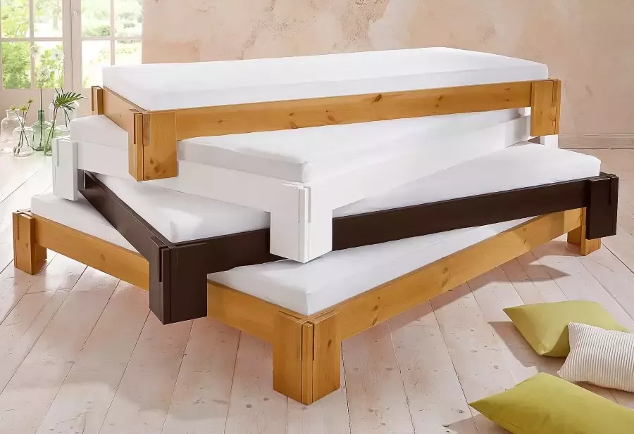 Home affaire Futonbed Zen Massief houten bed tijdloos elegant - Foto 2