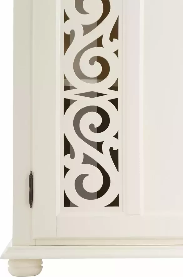 Home affaire Highboard Arabeske in een hout-look met freeswerk op de deurfronten breedte 160 cm - Foto 11