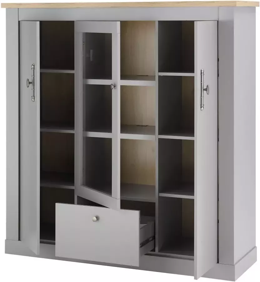 Home affaire Highboard CHAMBORD Breedte ca. 138 cm - Foto 1