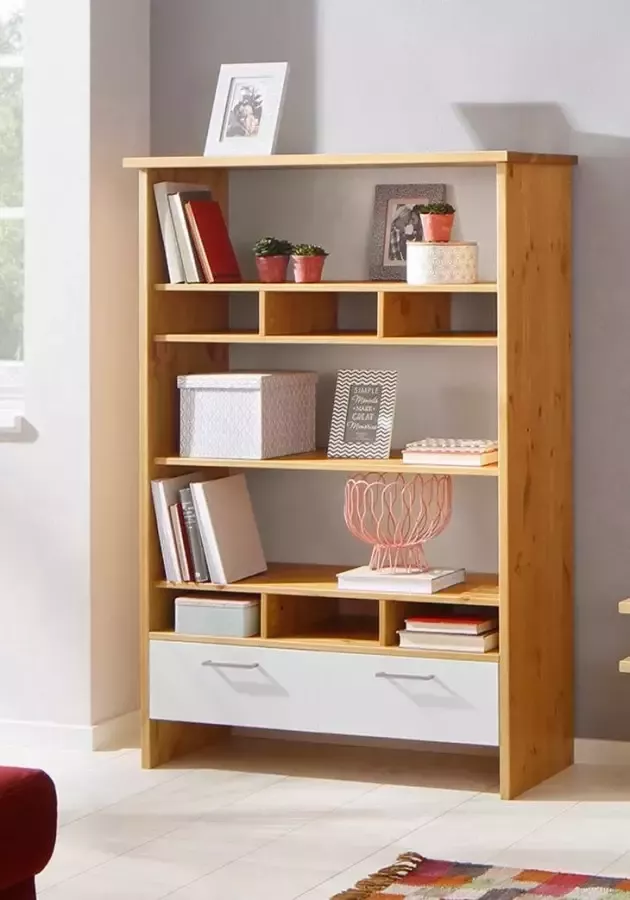 Home affaire Highboard Ixo Opbergkast breedte 101 cm van massief dennenhout FSC - Foto 5