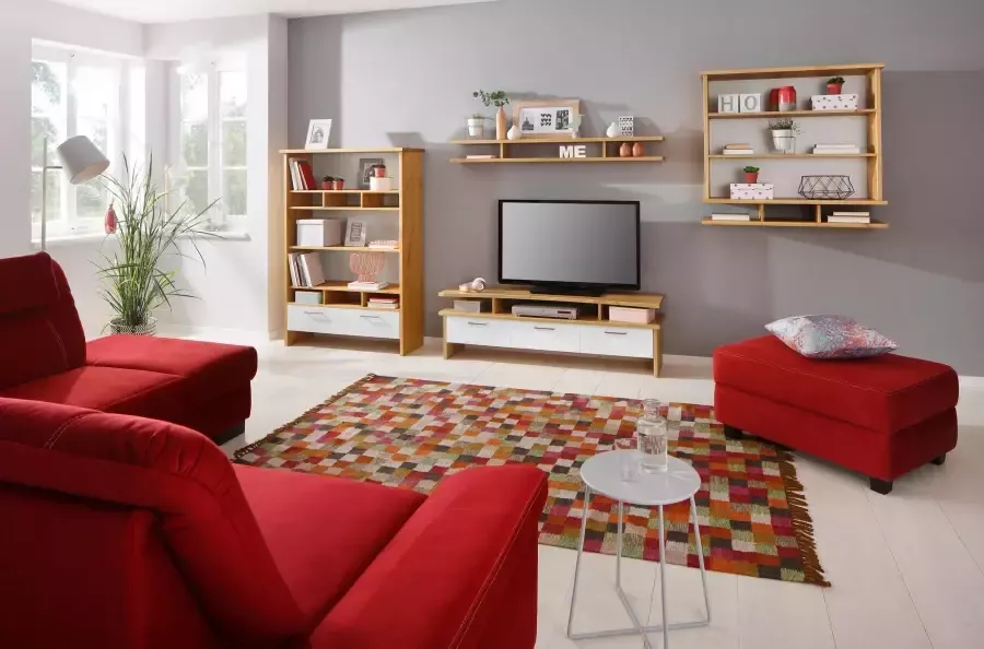 Home affaire Highboard Ixo Opbergkast breedte 101 cm van massief dennenhout FSC - Foto 7