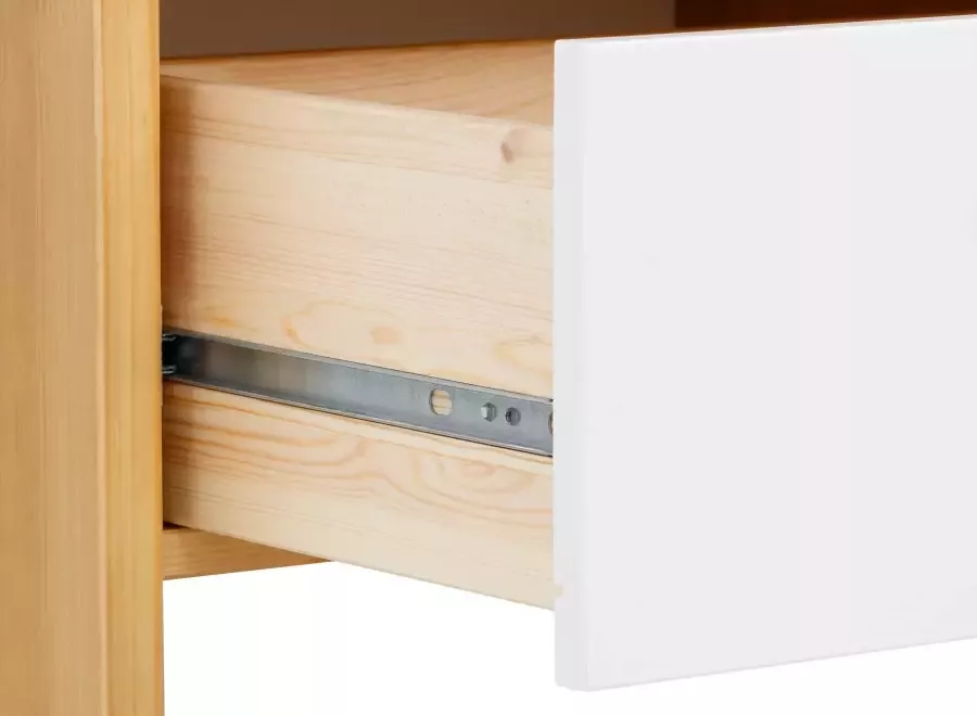 Home affaire Highboard Ixo Opbergkast breedte 101 cm van massief dennenhout FSC - Foto 2