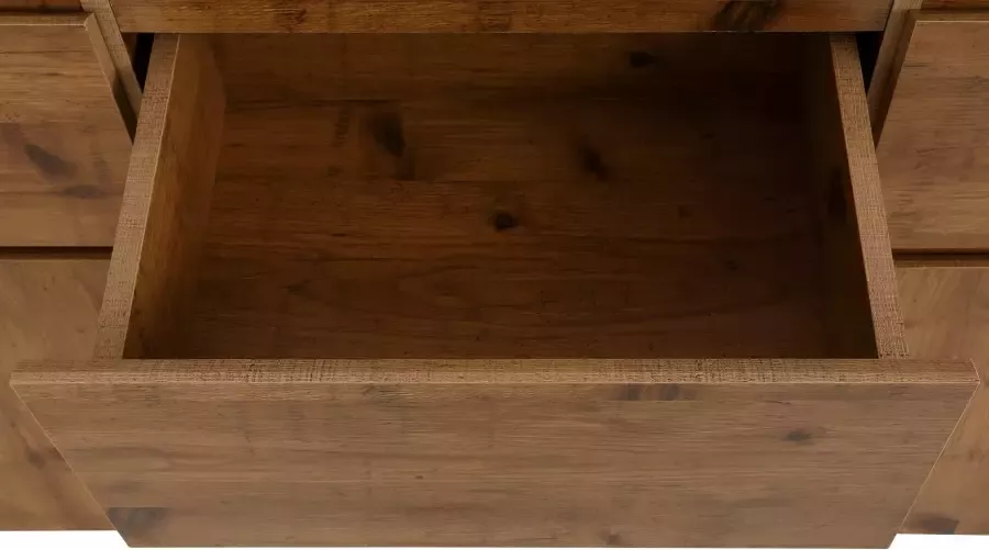 Home affaire Highboard Maribo Commode in moderne landhuisstijl met betonnen bovenblad breedte 140 cm - Foto 7