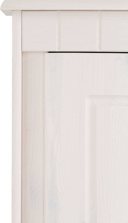 Home affaire Highboard Pöhl Breedte 95 cm hoogte 140 cm met 1 glazen deur 3 brede planken - Foto 5