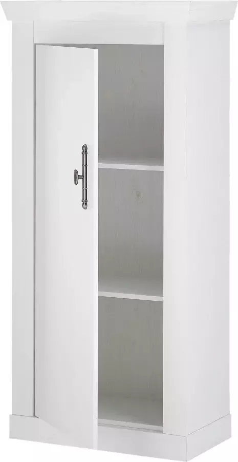 Home affaire Highboard Ravenna in romantische landelijke stijl metalen handgreep hoogte 146 cm - Foto 3